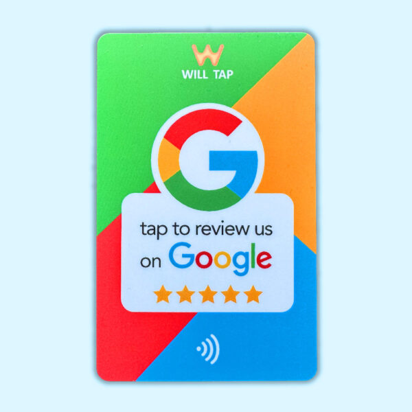 1 pcs pre-programmed NFC Google Review card – Ready to Use, No Setup Required!